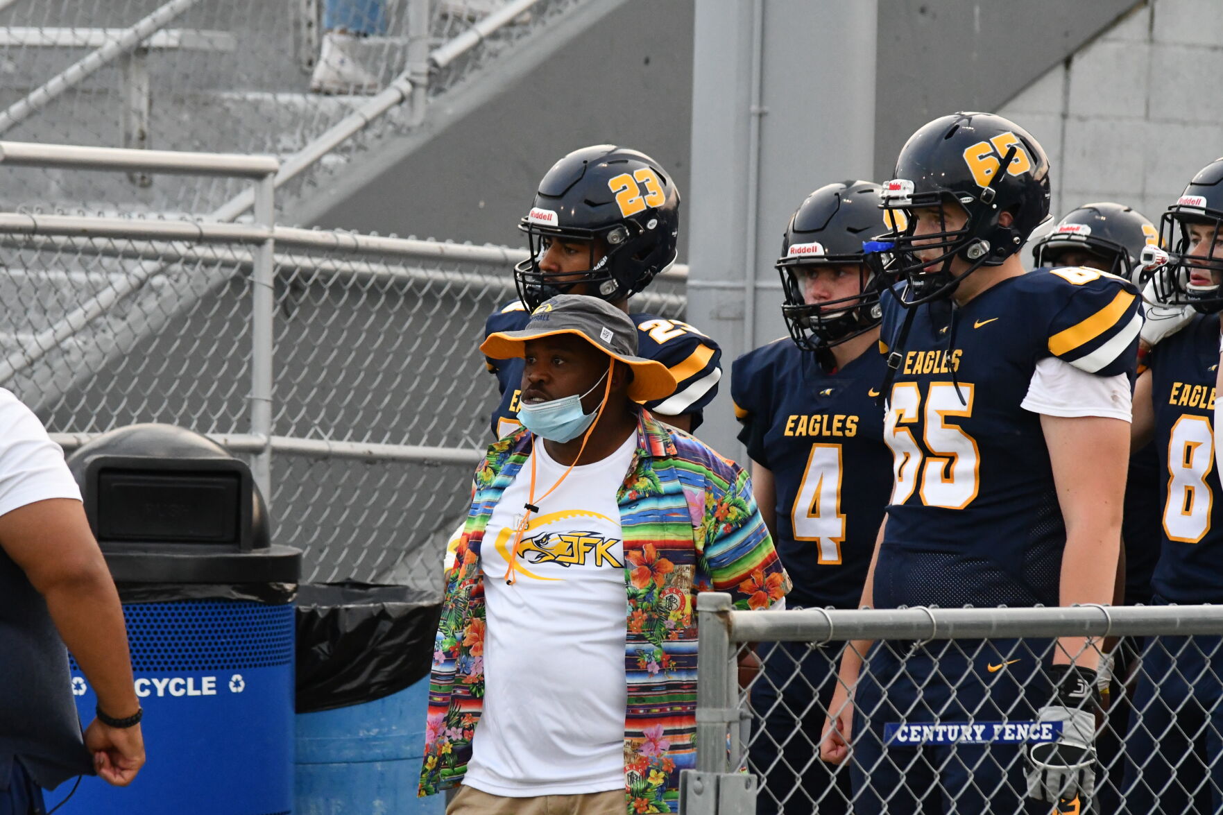Kennedy football lineup